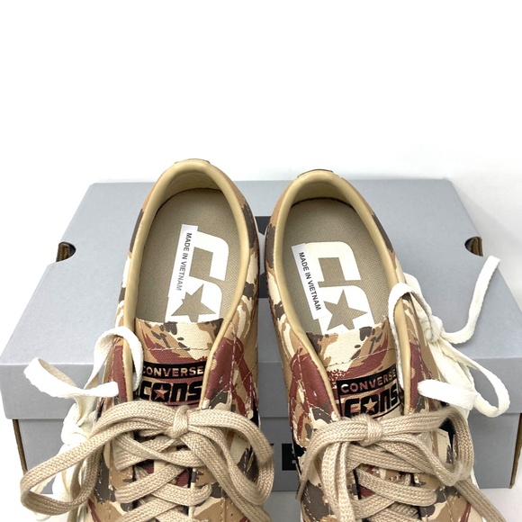 Converse One Star Pro OX Low Top Brown Khaki Women’s Canvas Sneakers A03679C - Picture 7 of 11